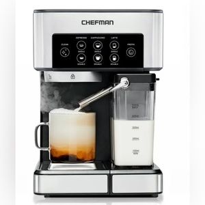 Brand new never used cappuccino machine